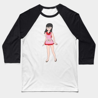 The girl in the pink apron Baseball T-Shirt